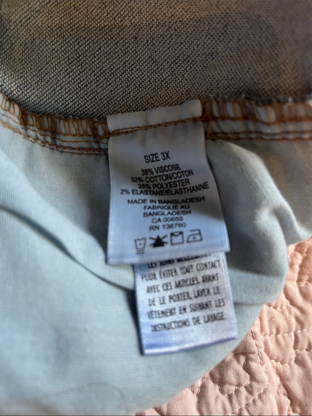 Penningtons Navy Drawstring Capris - Picture 4 of 4